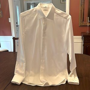 NWOT Men’s White Suit Supply Dress Shirt